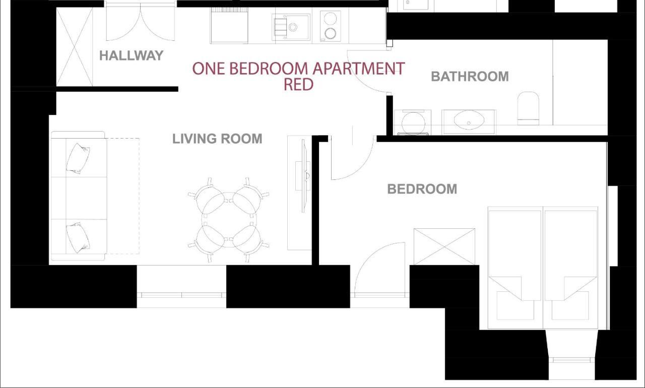 Appartement Three Bards